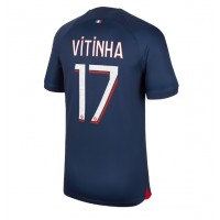 Paris Saint-Germain Vitinha Ferreira #17 Hemmatröja 2023-24 Korta ärmar